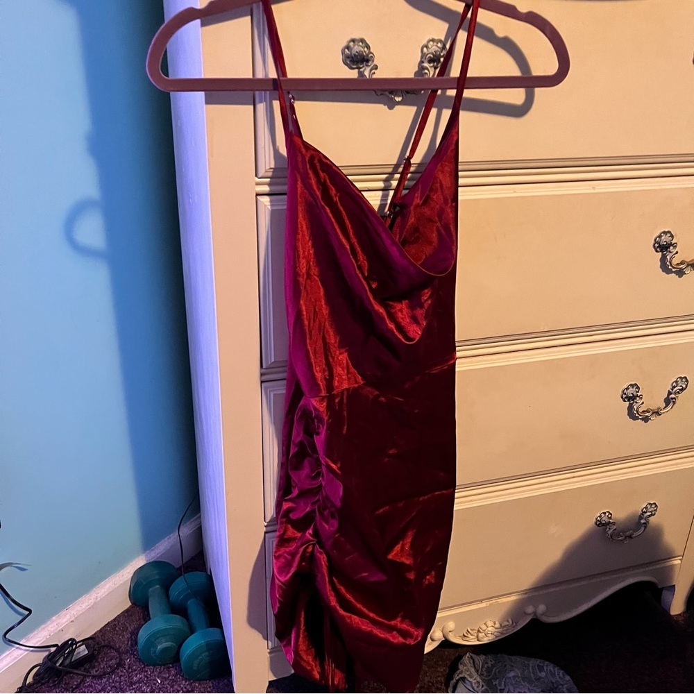 Satin dress
